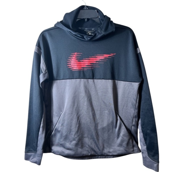 Youth Nike Dri Fit Pullover Color Block Athletic Hoodie Size XL - Picture 1 of 8